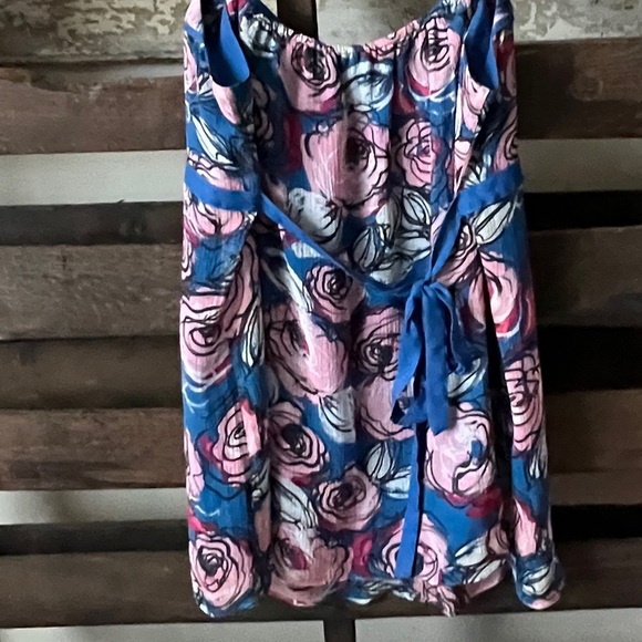 INC Dress in Colorful Floral Print Sz 12 - Picture 7 of 9